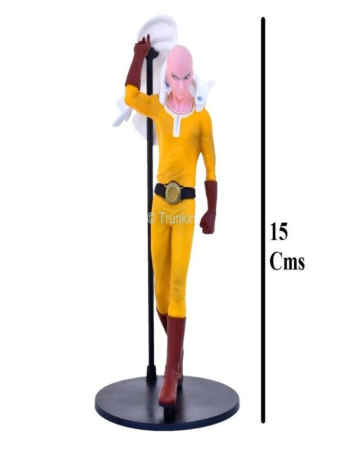 Trunkin One Punch Man Saitama Anime Action Figure 15CM Standie Collectible Manga - Image 4